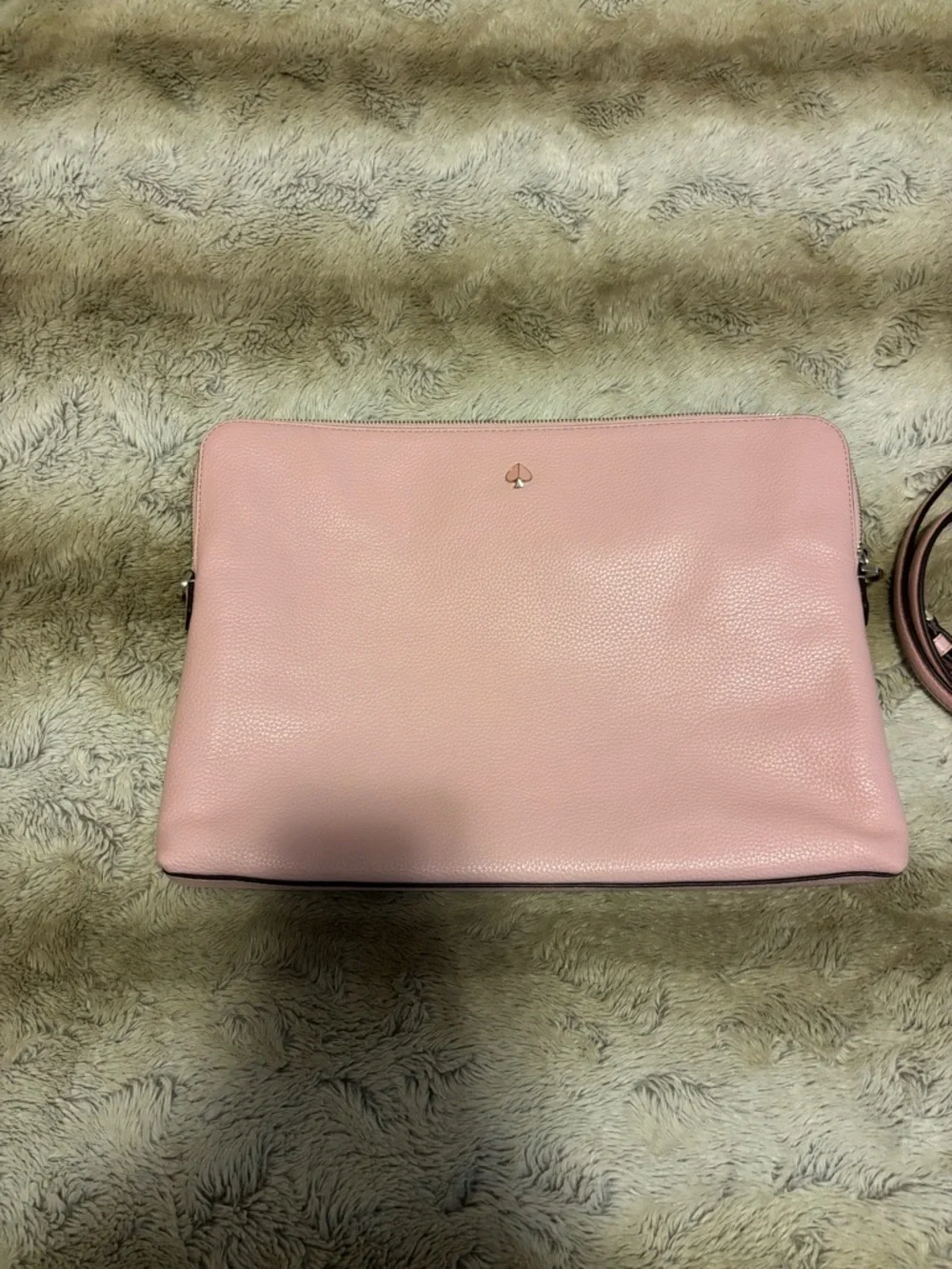 Kate Spade Pink Leather Laptop Bag